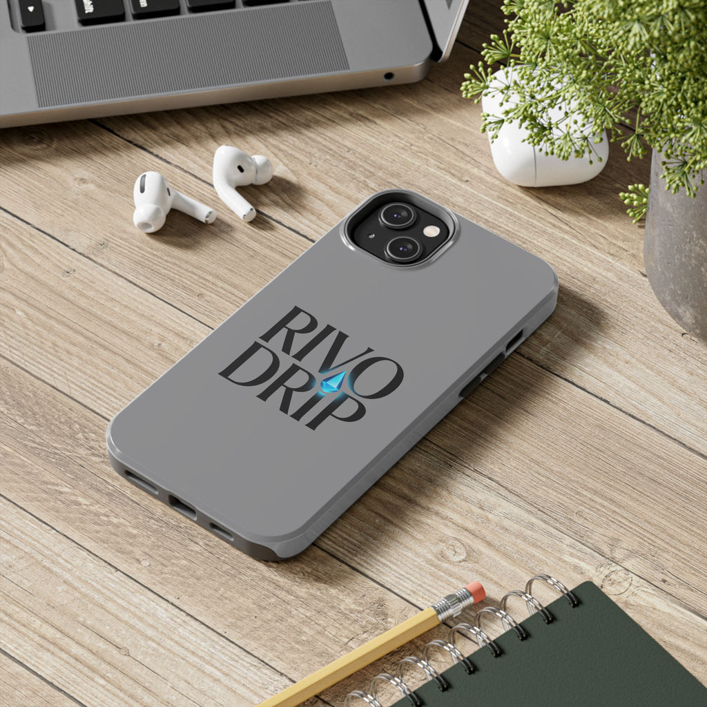 Tough Phone Case — Rivo Drip Logo Protective iPhone Case