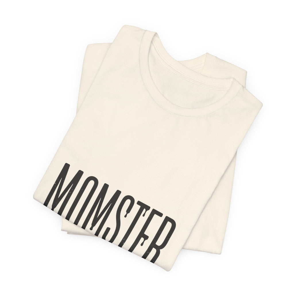 Momster vampire lettering Tee | Halloween mom shirt, bat graphic