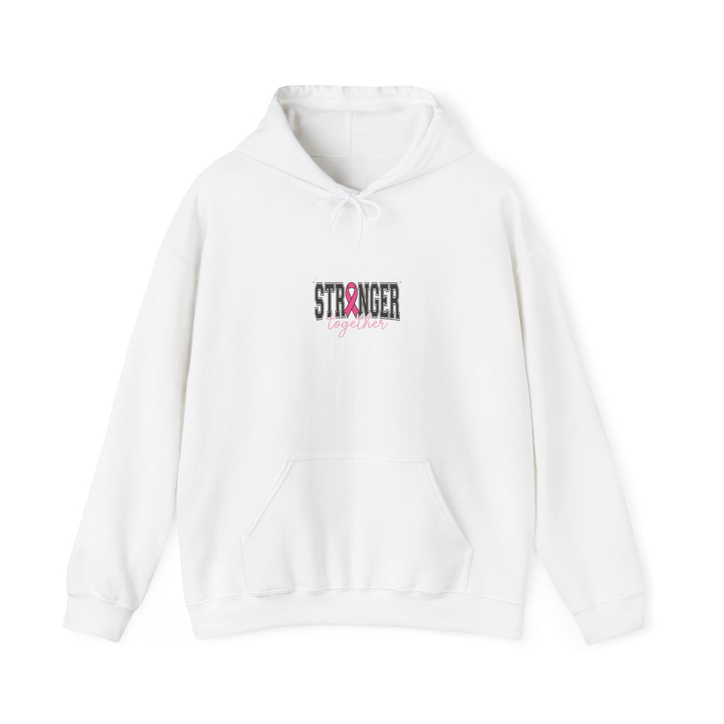 Stronger Ribbon Hoodie | Breast Cancer Awareness, Pink Support
