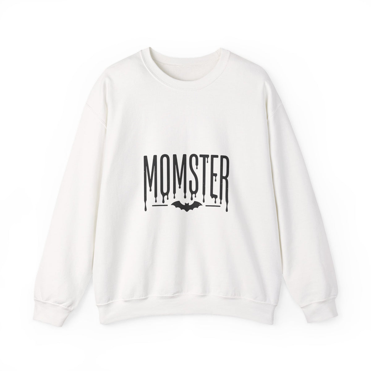 Momster vampire bat sweatshirt | Halloween mom graphic, spooky lettering