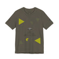UFO Pyramid Graphic Tee | Geometric Abstract Shapes