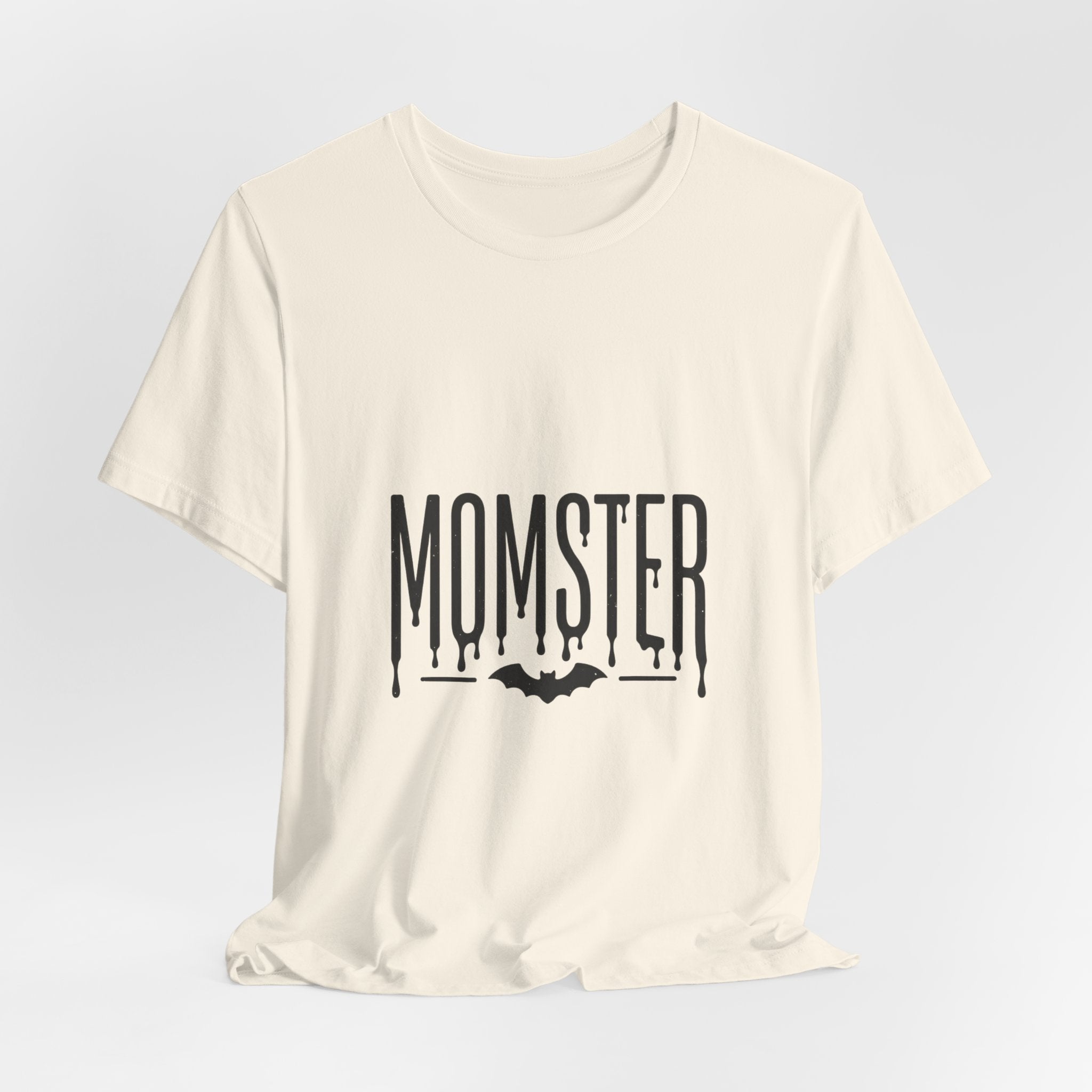Momster vampire lettering Tee | Halloween mom shirt, bat graphic