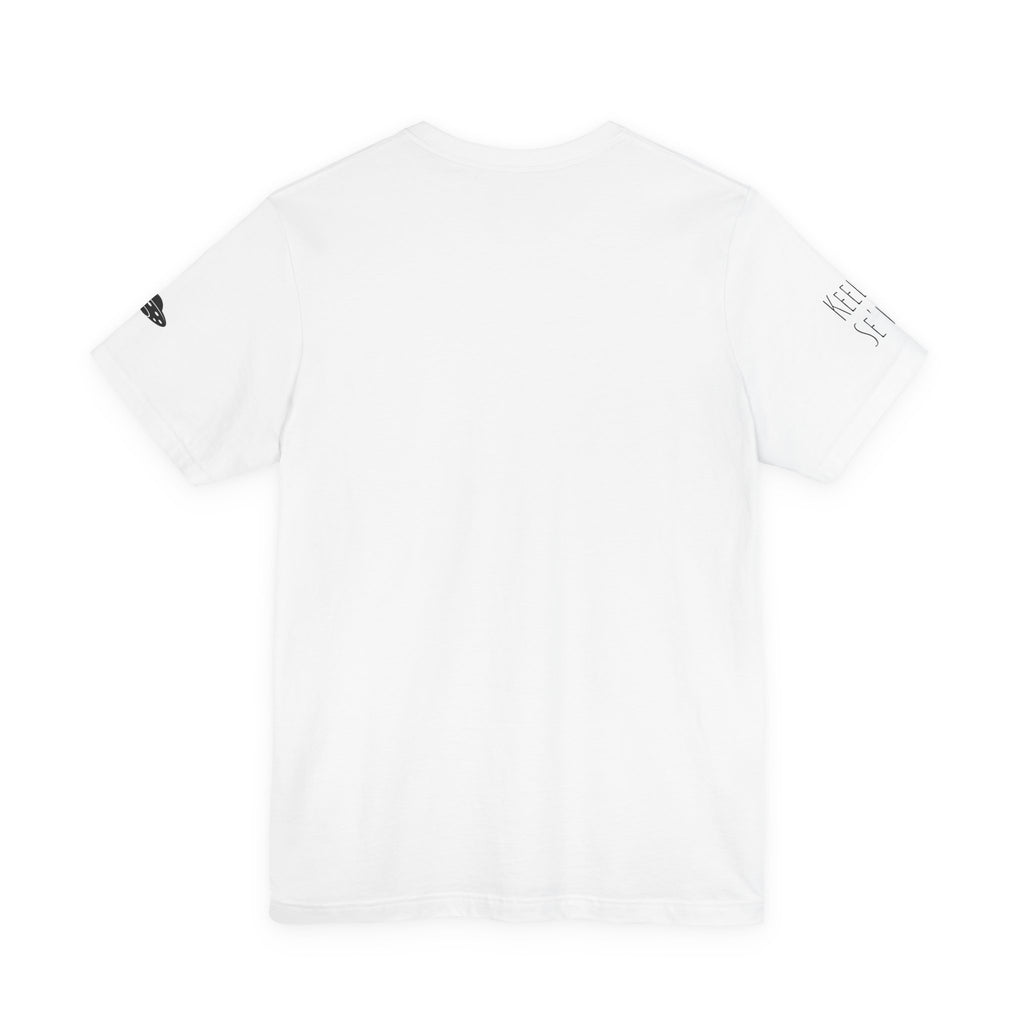 UFO Pyramid Graphic Tee | Geometric Abstract Shapes