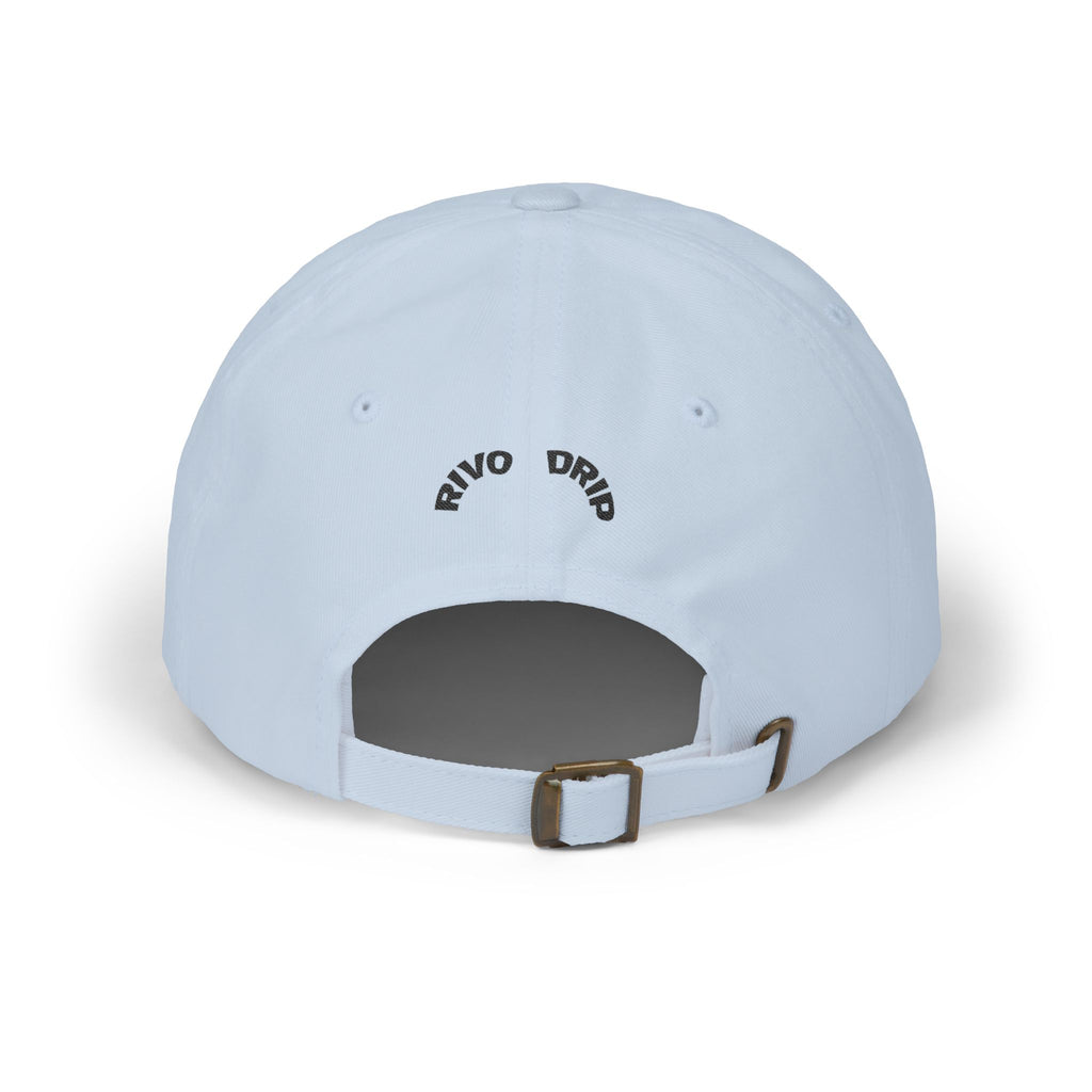 Dad Cap — "Drip Drip" Embroidered Waterdrop Logo Baseball Hat