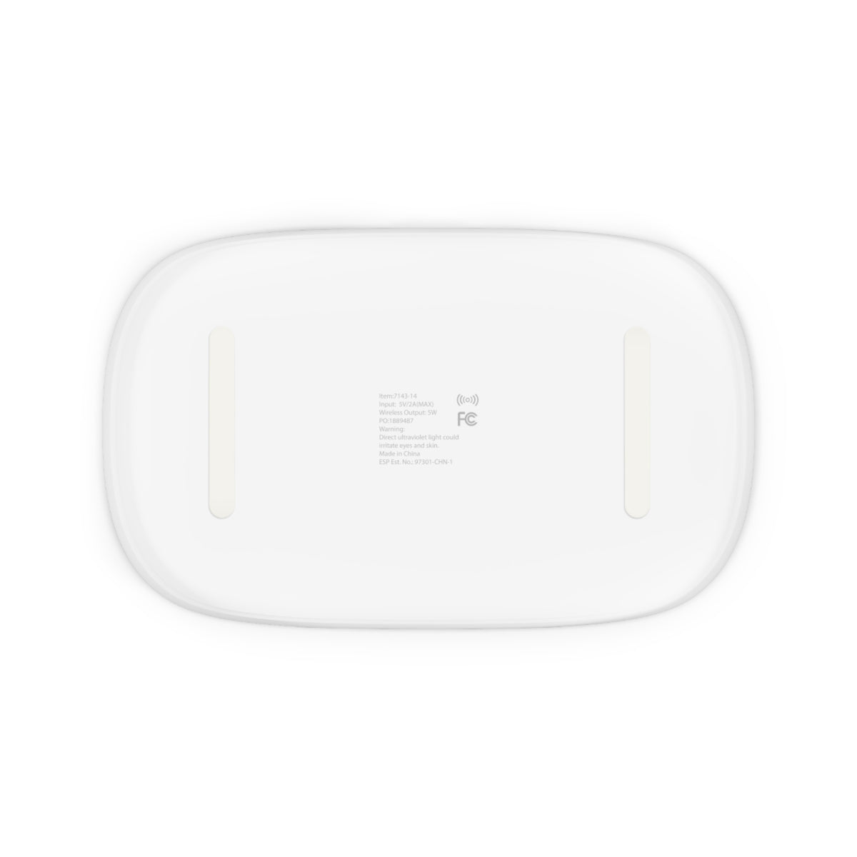UV Phone Sanitizer & Wireless Charging Pad — Customizable 'Print It Your Way'