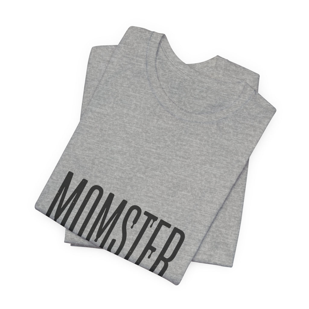 Momster vampire lettering Tee | Halloween mom shirt, bat graphic