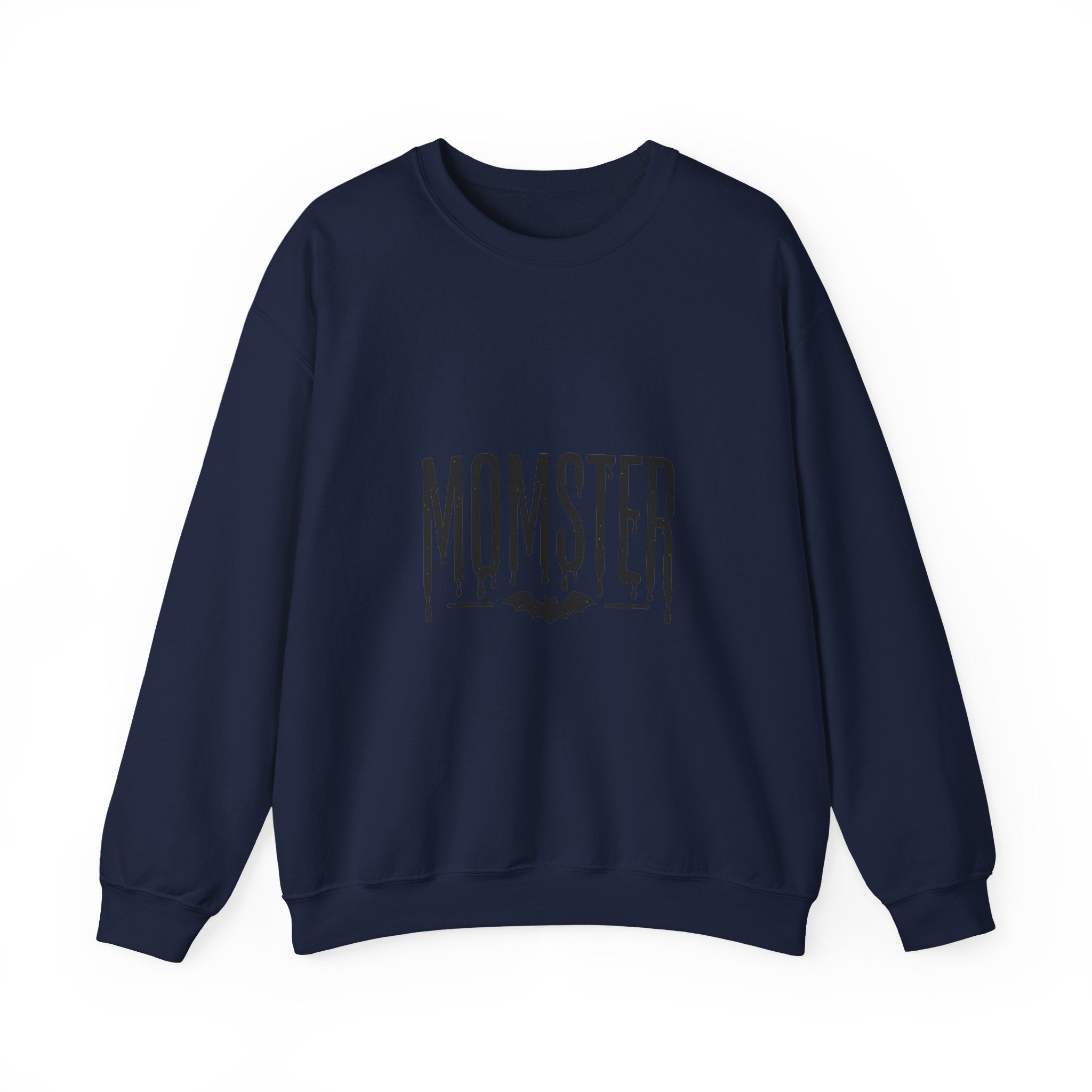 Momster vampire bat sweatshirt | Halloween mom graphic, spooky lettering