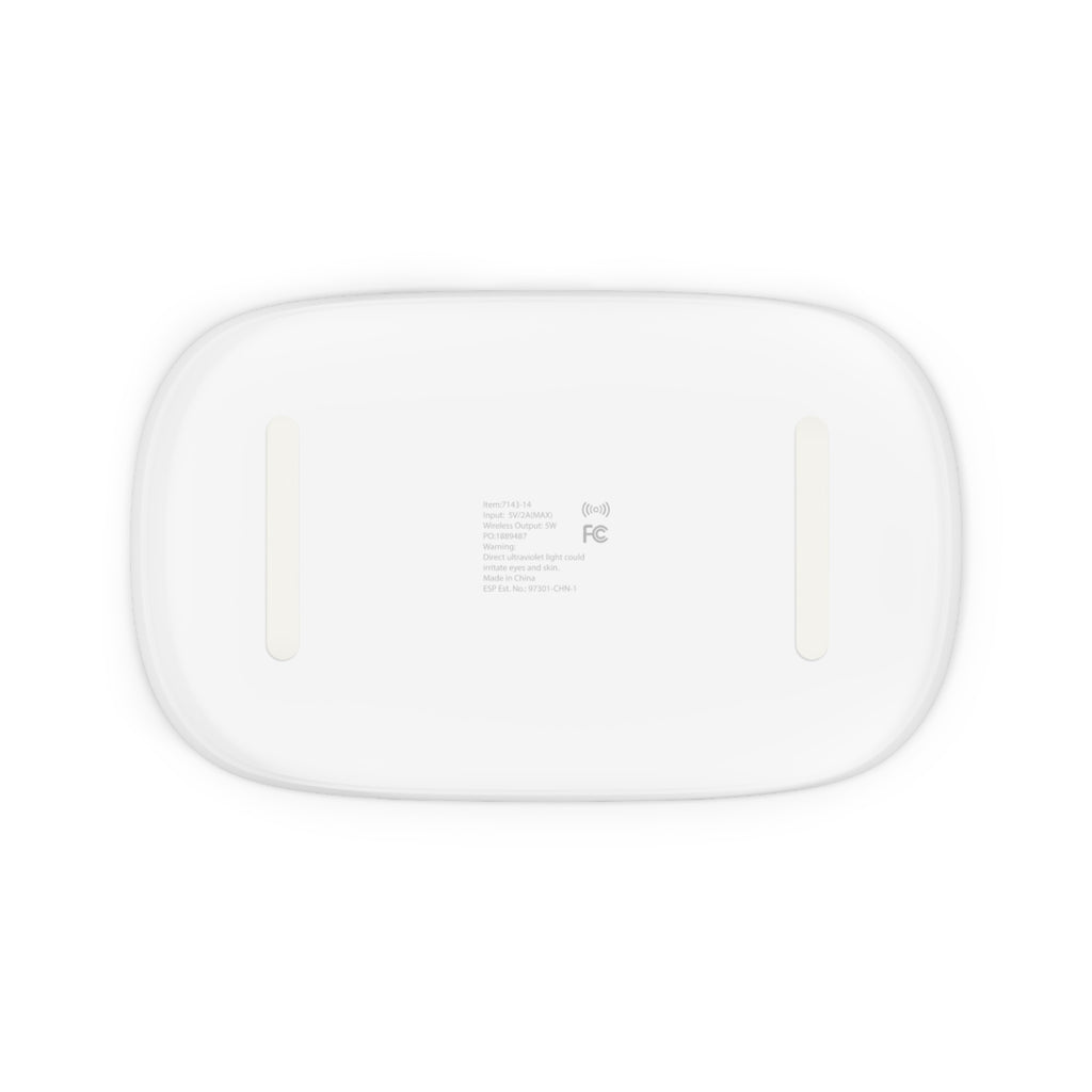 UV Phone Sanitizer & Wireless Charging Pad — Customizable 'Print It Your Way'