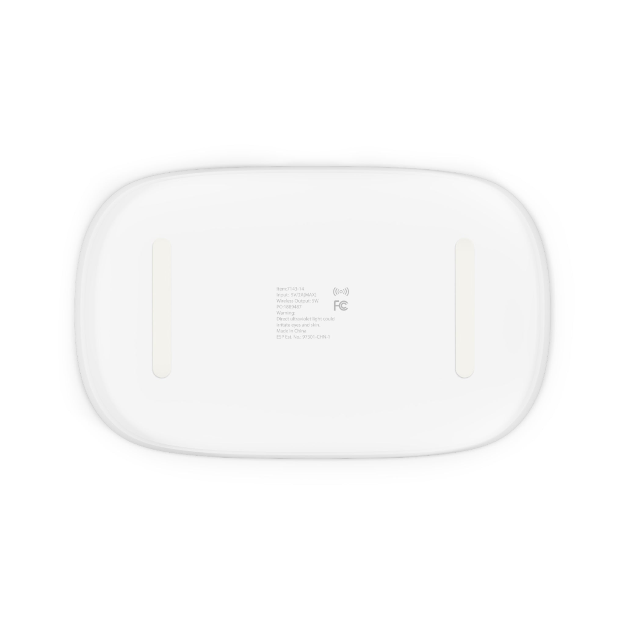 UV Phone Sanitizer & Wireless Charging Pad — Customizable 'Print It Your Way'
