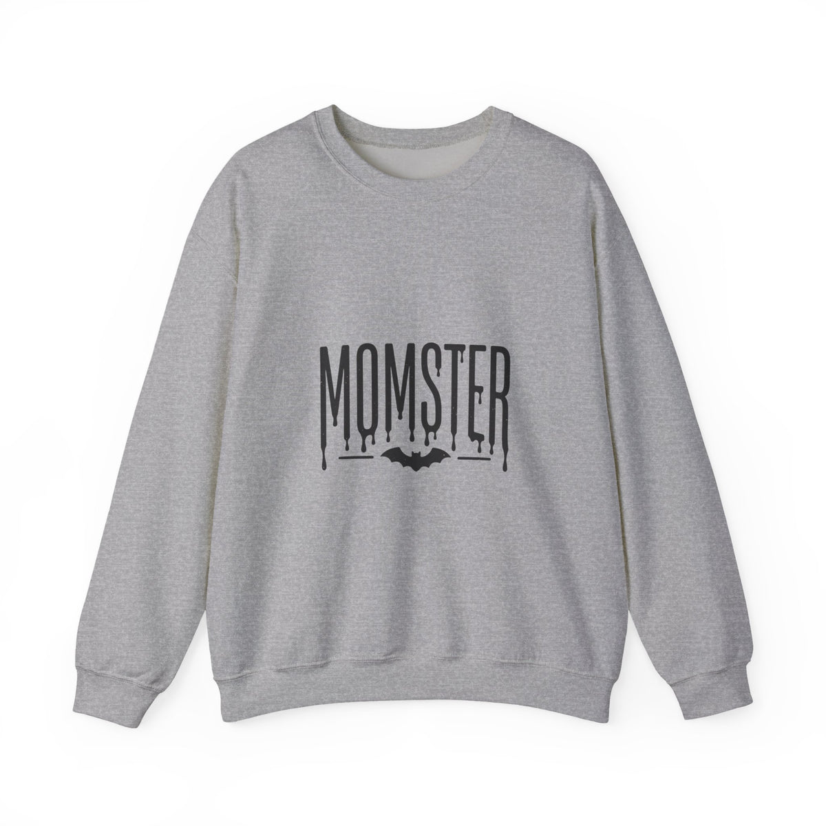 Momster vampire bat sweatshirt | Halloween mom graphic, spooky lettering