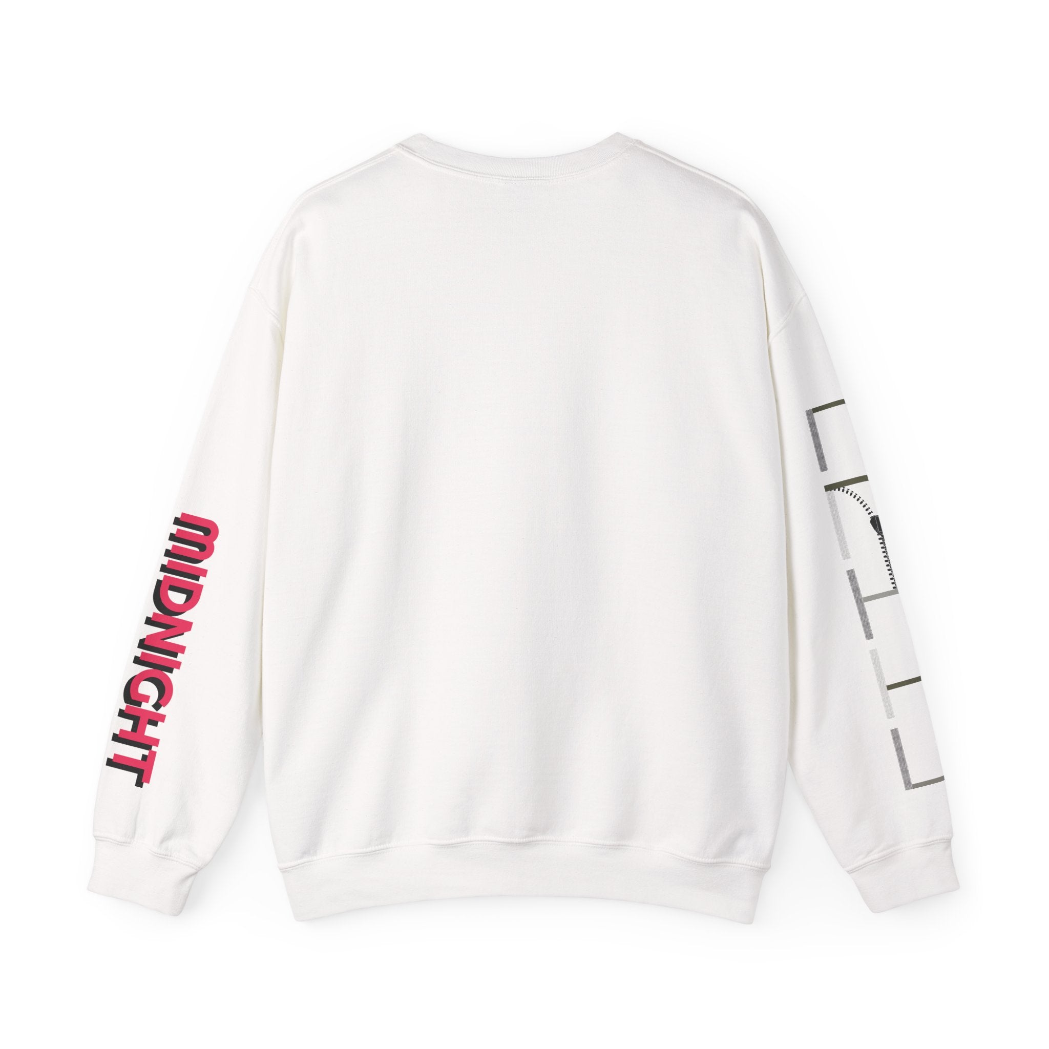 City Nights Crewneck Sweatshirt — 'Run / Midnight' Urban Skyline Graphic