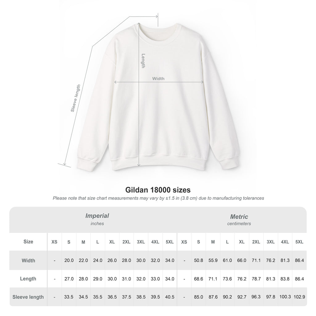 City Nights Crewneck Sweatshirt — 'Run / Midnight' Urban Skyline Graphic